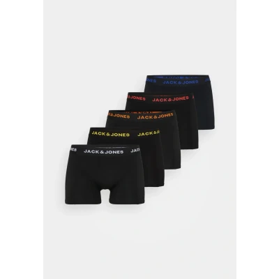 Afbeelding van JACK &amp; JONES Boxershorts &#039;JACBlack Friday&#039; blauw / geel oranje rood zwart wit