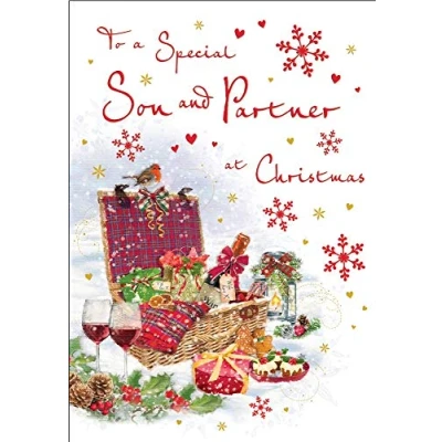 Afbeelding van Traditionele kerstkaart Zoon &amp; Partner 9 x 6 inch Regal Publishing