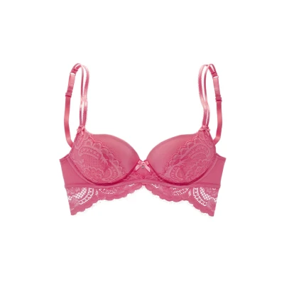 Afbeelding van Lascana Pushup BH, Dames, Maat: 70B, Pink