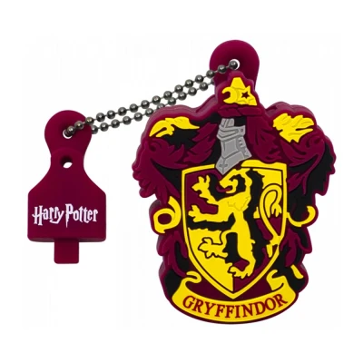 Afbeelding van Emtec ECMMD16GHPC01 USB stick 2.0 licentieserie Harry Potter Collection 16 GB Gryffindor materiaal zacht rubber