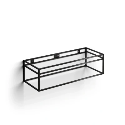 Afbeelding van Clou Frame 110x42cm kokerprof RVS Zwart mat