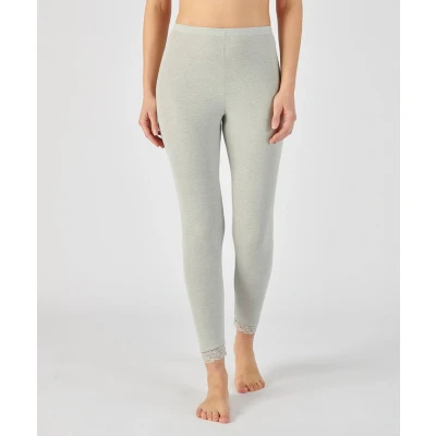 Afbeelding van Damart Legging lang kant Thermolactyl Sensitive Dames Grijs 54 56 (XXL)