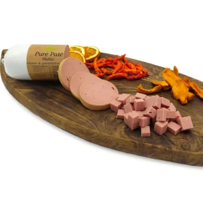 Afbeelding van Paw Natural Hondenworst snijvast, 3 x 400 g, kippenworst, gluten en granenvrij, van vers vlees gezonde dieren, kip, g