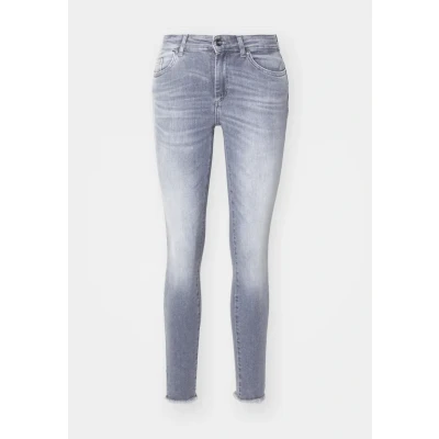 Afbeelding van ONLY Onlblush Jeans Skinny Fit, Dames, Maat: 3XLx34, Medium grey denim