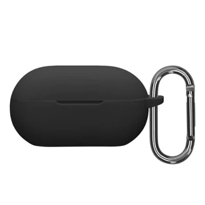 Afbeelding van kwmobile cover voor oordopjes case Compatibel met Beats Solo Buds Trendy beschermhoes draadloze in zwart