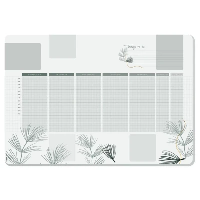 Afbeelding van Sigel designonderlegger weekplanner A2 Nature met to do list SI HO590