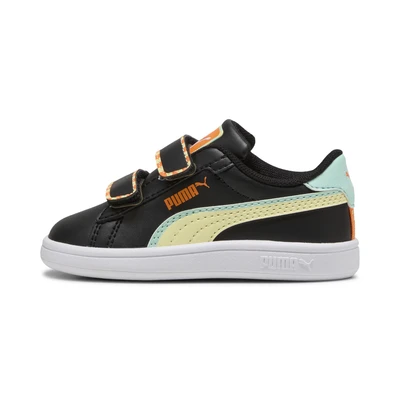 Afbeelding van Smash 3.0 Playdate sneakers voor Dames, Zwart/Goud, Maat 21 PUMA