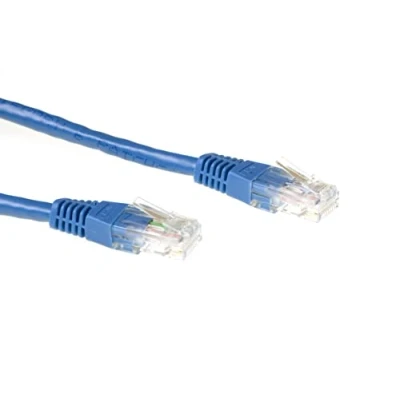 Afbeelding van ACT IB8600 CAT6 U/UTP Patchkabel Blauw 50 cm
