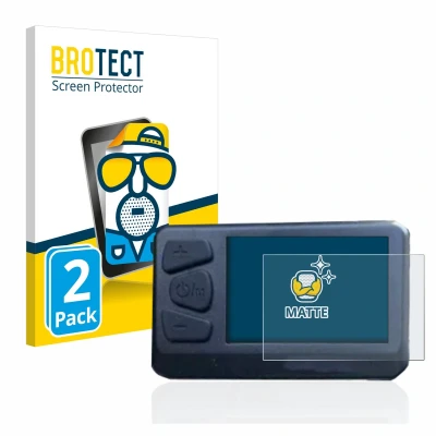 Afbeelding van BROTECT Screenprotector voor Zündapp Z810 LCD Display Folie Beschermfolie matte (2 Stuks)