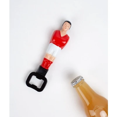 Afbeelding van Foosball Flesopener Rood van DOIY