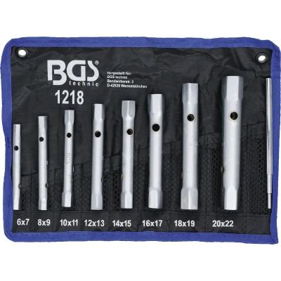 Afbeelding van BGS Pijpsleutelset 6 x 7 20 22 mm, 9 delig