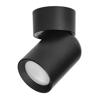 Afbeelding van Miratic Wand en Plafondarmatuur GU10 Ceiling Light 12W IP20 Formele Toon Plafondlicht Plafondlamp voor Woonkamer Slaapkamer Keuken Meer (Opbouw rond Zwart)