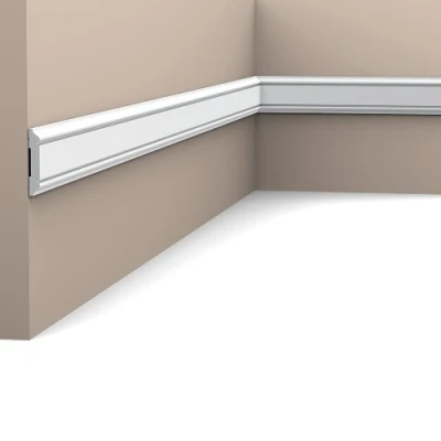 Afbeelding van Orac PX144 wandlijst 200x4.7x0.8 cm decoratieve verfraaiing voor plafonds en wanden
