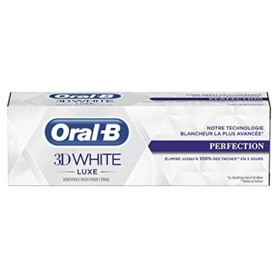 Afbeelding van Oral B 3D White Luxe Perfection 75 ml Tandpasta