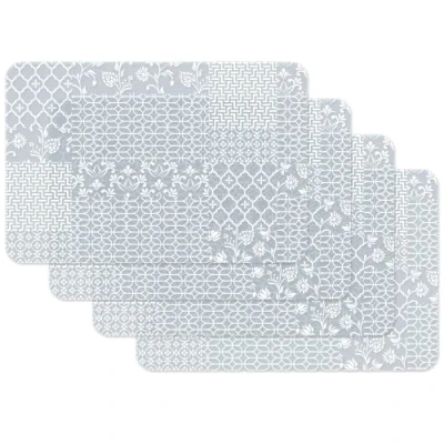 Afbeelding van Venilia placemat voor eetkamer afwasbaar polypropyleen, geschikt levensmiddelen, Cocoon, 45 x 30 cm, 4 stuks
