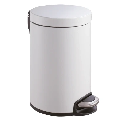 Afbeelding van EKO Serene Step Bin 20 liter wit