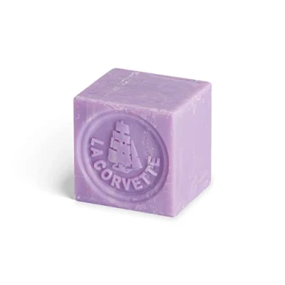 Afbeelding van La Corvette, Provence kubus met lavendel in blik, 100 g