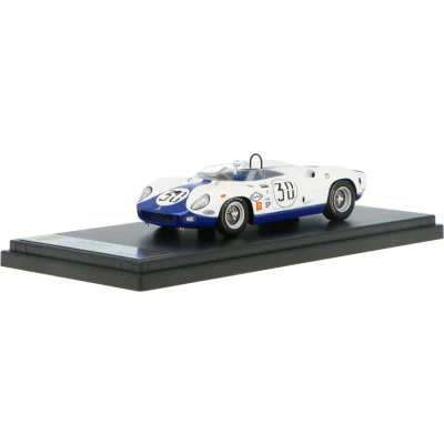 Afbeelding van Ferrari 330P Looksmart Modelauto 1:43 1965 Pedro Rodríguez / Graham Hill Mecom Racing Team LSRC091