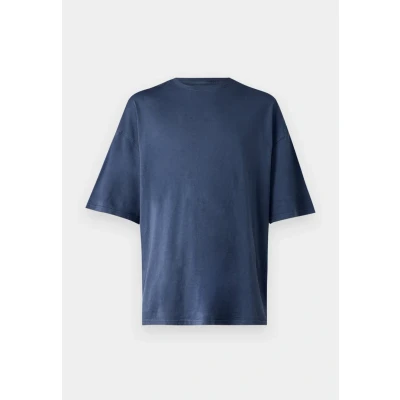 Afbeelding van Jack &amp; Jones Jjecharge Faded Oneck TEE Tshirt basic, Heren, Maat: XS, Mood indigo