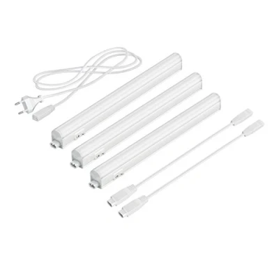 Afbeelding van parlat LED kastarmaturen Rigel, 31,3 cm elk, 40 kabel, 445lm wit, set van 3