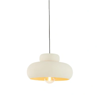 Afbeelding van Light &amp; Living Hanglamp Neiva Mat Crème Ø39cm