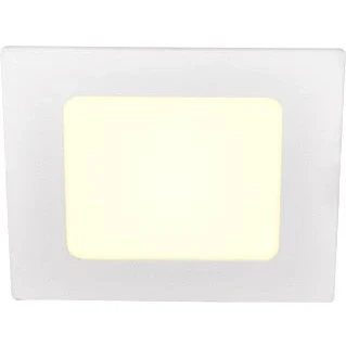Afbeelding van Slv senser 12 indoor led plafondinbouwarmatuur vierkant wit 3000k 1003011