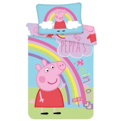 Afbeelding van Peppa Pig Baby dekbedovertrek 100 x 135 cm Multi