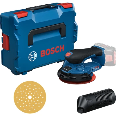 Afbeelding van BOSCH GEX 18V 150 3 excentrische accu schuurmachine in L BOXX 162 (zonder en lader) 0601372903