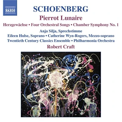 Afbeelding van Eileen Hulse, 20th Century Ensemble, Philharmonia Orchestra, Robert Craft Herzgewächse/Four Orchestral Songs/Chamber Symphony No.1 (CD)