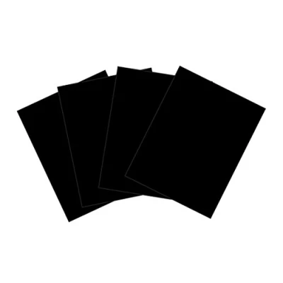 Afbeelding van House of Card &amp; Paper A4 220 GSM Zwart (Pack van 25 vellen)