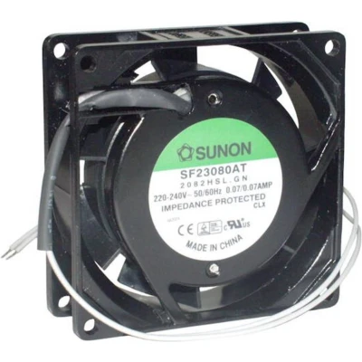 Afbeelding van Sunon SF23080AT2082HBL Axiaalventilator 230 V/AC 30.57 m3/h (l x b h) 80 25 mm