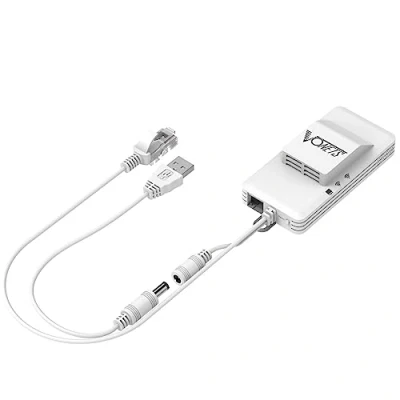 Afbeelding van Vonets VAP11AC 2.4GHz+5GHz Smart Mini WiFi Bridge/WiFi Repeater/Draadloze AP/Bekabeld naar Adapter 1200Mbps met RJ45 Ethernetkabel, Geweldige Metgezel voor Printers/Elektronische Weegschalen