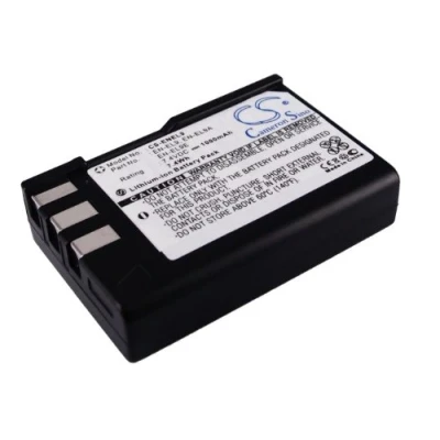 Afbeelding van TECHTEK batterijen compatibel met [NIKON] D3000, D40, D40A, D40C, D40X, D5000, D60, DSLR D60 vervangt EN EL9, til EL9A, EL9E FBA