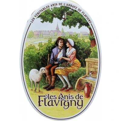 Afbeelding van Anis de Flavigny Anijspastilles Origineel in bewaarblik 50 gram