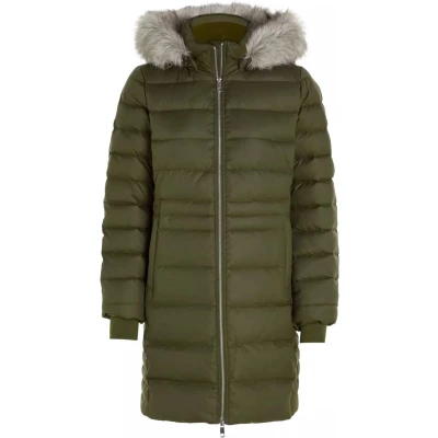 Afbeelding van Tommy Hilfiger Sorona Quilted Coat Jassen Groen