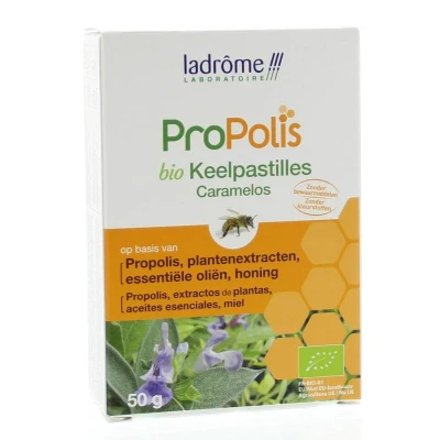 Afbeelding van Keelpastilles Propolis bio 50 gr