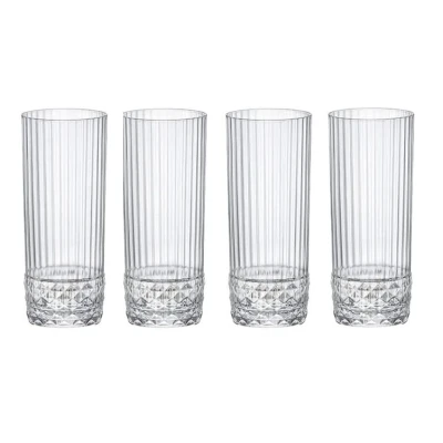 Afbeelding van Bormioli Rocco Longdrinkglazen America 20&#039;s 490 ml 4 Stuks