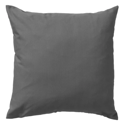 Afbeelding van Dutch Decor SANTORINI Buitenkussen 45x45 cm outdoor waterafstotend en uv bestendig Charcoal Gray antraciet