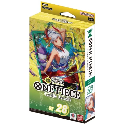 Afbeelding van One Piece Card Game Starter Deck ST28 Green/Yellow Yamato TCG Kaartspel Speelklaar Engelstalig