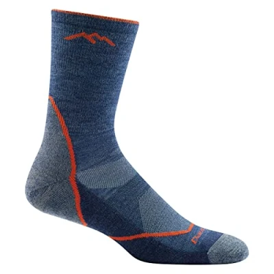 Afbeelding van Darn Tough Hike Men #1972 Light Hiker Micro Crew Lightweight Cushion Denim 46 49.5