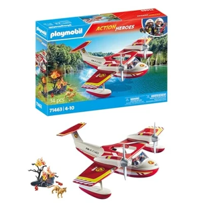 Afbeelding van Playmobil 71463 Action Heroes Brandweervliegtuig