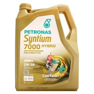 Afbeelding van Petronas Syntium 7000 0W20 motorolie, 5 liter jerrycan
