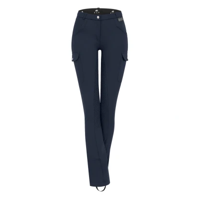 Afbeelding van ELT Jodhpurrijbroek Micro Cargo Silicoon Nightblue 38
