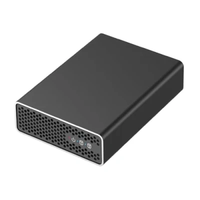 Afbeelding van Premium 2 bay RAID Behuizing voor 2x 2,5&quot; SATA SSD/HDD USB 3.2 Gen2 10Gbit/s, Ondersteunt 0,RAID 1 &amp; Meer, Aluminium