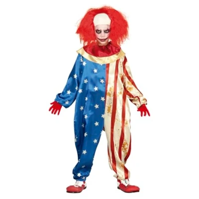 Afbeelding van Fiestas Guirca Patriot Clown jongens (7 9 jaar)