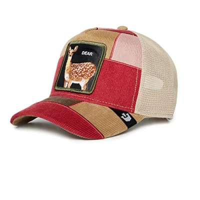 Afbeelding van Goorin Bros Trucker Patchwork Letter Opener Pet, Heren, Maat: One Size, Tan