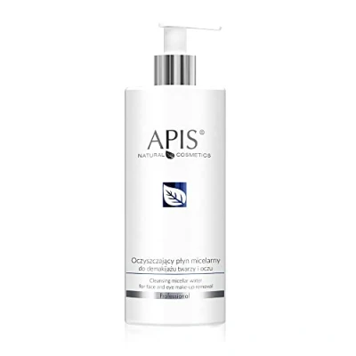 Afbeelding van apis reinigend micellair water om gezichts en oogmake up te verwijderen 500 ml