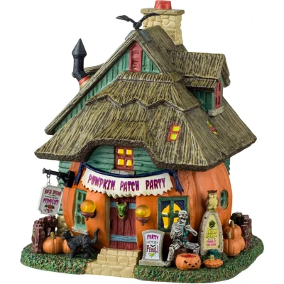 Afbeelding van Lemax Pumpkin Patch Party + 4,5 Volt Adapter U