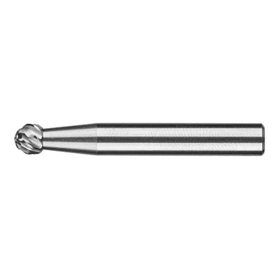 Afbeelding van PFERD KUD 0605/6 ALLROUND hardmetalen hoogrendementsstiftfrees kogelvorm 6x5mm 6mm universeel grof 21001005