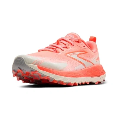 Afbeelding van Brooks Cascadia 18 Trail hardloopschoenen, Dames, Maat: 38, Ember grey flame Schoenen